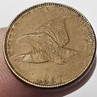 1857-P Philadelphia Flying Eagle Cent Penny 1C UA presque non circulé 
