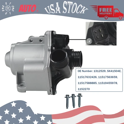Electric Water Pump for BMW 335i xDrive 535i 535xi 740i X1 X3 X5 Z4 11517632426 - Image 1 of 4
