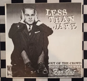 Less Than Jake / Against All Authority 7" vinyl 1995 VG+ Far Out Records - Picture 1 of 4