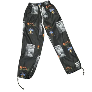 Shein Sci-Fi Gravity Space Time Stephen Hawking Windbreaker Jogger Pants Youth S - Picture 1 of 17