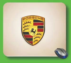 Porsche Computer Race Car Mouse Pad Gift P01 - Picture 1 of 4