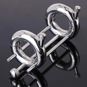 Heavy Ball Stretcher Weight Male Penis Testicle Stretching Chastity Device - Picture 1 of 16