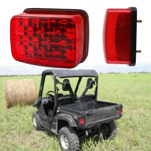 For Yamaha Rhino 660 YXR660 2004-2007 LED Taillight Rear Brake Running Red Light - Picture 1 of 12