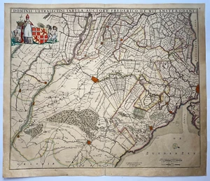 BELGIEN UTRECHT um 1680 FREDERIK DE MIT GROSSER ANTIKER KARTE 17. JAHRHUNDERT - Bild 1 von 12
