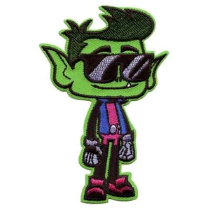Teen Titans Go! Beast Boy Patch DC Cartoon Transform Embroidered Iron On - Picture 1 of 1
