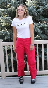 Arc'teryx Azetta Pant Women's Gore-Tex Pro Ski Snowboard Medium M Pink Tulip NEW - Picture 1 of 12