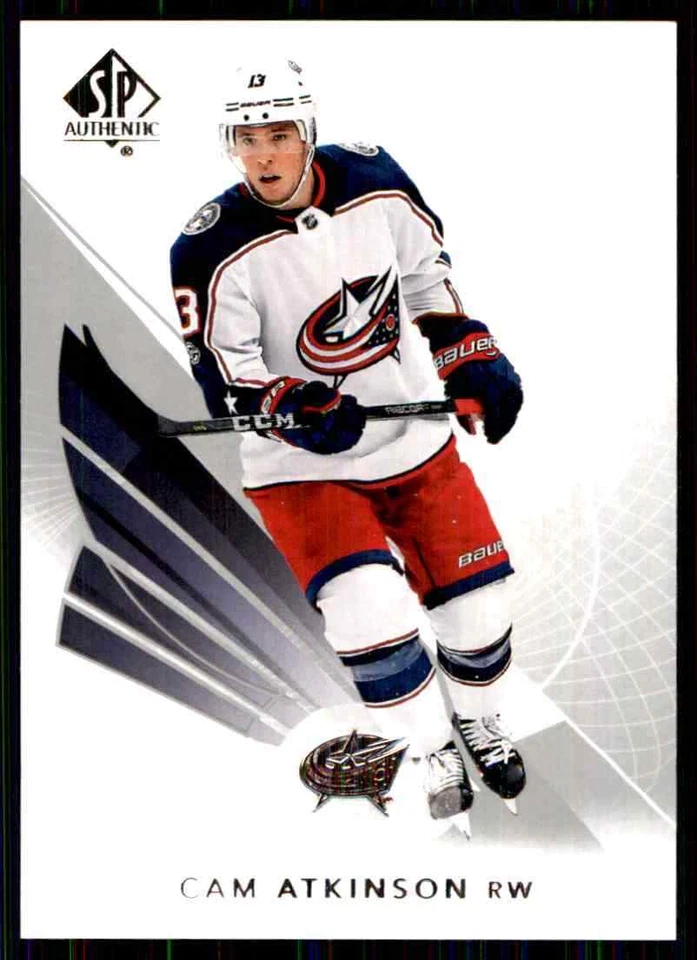 2017-18 Upper Deck SP Authentic Cam Atkinson #3 - Image 1 of 2