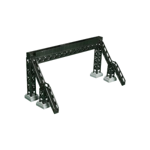 Fußgänger-Übergang Spur N,  für drei Gleise, Fußgänger-Brücke, Bausatz, anthrazi - Bild 1 von 3