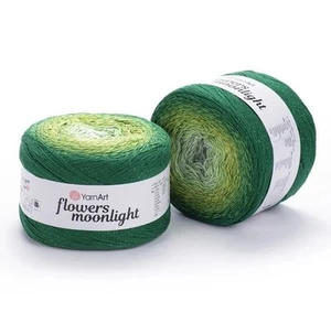 YarnArt Flowers 1x250g Cakes 1000m Knitting Crochet Yarn Moonlight Spark3283 - Picture 1 of 2