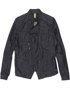 G-STAR Womens Denim Jacket UK 18 XL Navy Blue Cotton BR02 - Picture 1 of 3