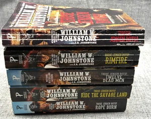 William W. Johnstone THOSE JENSEN BOYS Westerns Paperback Books Complete Series - Bild 1 von 14