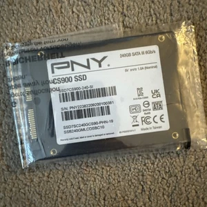 PNY CS900 SSD7CS900-240-RB 240GB 2.5" Solid State Drive SSD Laptop Internal - Picture 1 of 3
