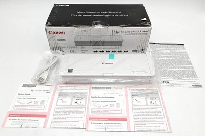 Canon ImageFORMULA R10 Portable Plug & Scan Document Scanner - White (4861C001) - Image 1 of 4