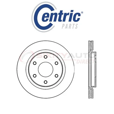 Centric C-TEK Disc Brake Rotor for 2005-2006 Nissan Armada 5.6L V8 - Kit Set jf - Image 1 of 4