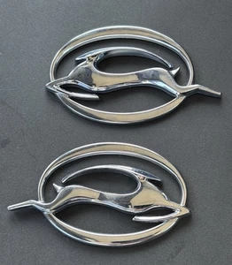1994-2009 Chevrolet Impala Pair Side Pillar Emblem Badge Symbol Logo OEM Set - Bild 1 von 8