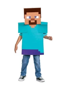 Kid's Mojang Minecraft Steve Light Up Halloween Costume Accessory Kit One Size - Picture 1 of 6