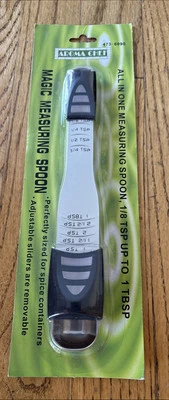 AROMA CHEF MAGIC MEASURING SPOON-ALL IN ONE MEASURING SPOON 1/8 TSP UP TO 1 TBSP - Image 1 of 3