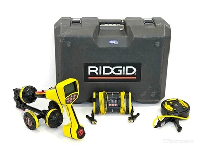 Ridgid SR-20 SeekTech Line Locator Receiver SR-20 + ST-305 Transmitter & Clamp - Image 1 of 4