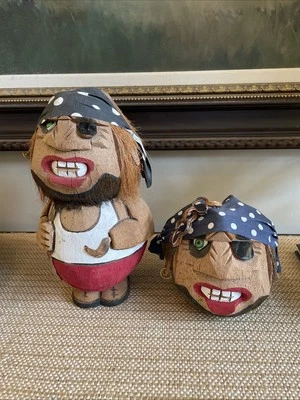 Juego de 2 diademas vintage Coconut Pirates con Foto 1 de 4