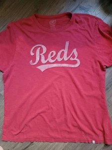 Camiseta gráfica roja de manga corta XL de béisbol marca 47 de los Cincinnati Reds para hombre - Imagen 1 de 5