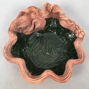 Charlestowne Porcelain Ceramic Kelly Green Detailed Beaufort, SC Porcelain Bowl - Picture 1 of 6