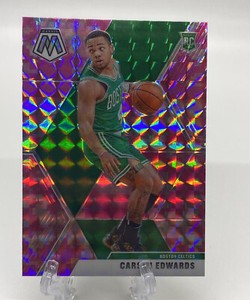 Carsen Edwards 2019-20 Panini Mosaic Basketball Pink Camo Prizm RC #220 Celtics