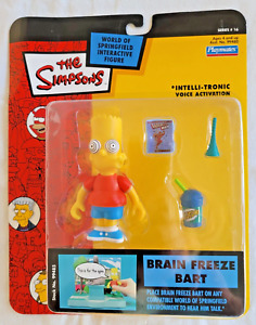 Simpsons BRAIN FREEZE BART, Series 16, 2004 Figure, NEW, Sealed
