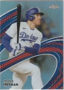 2024 Topps Chrome Strokes #S4 Freddie Freeman Los Angeles Dodgers - Bild 1 von 1