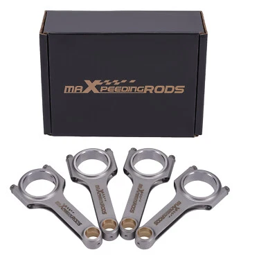 4x Forged Connecting Rods Rod for Fiat Punto GT 1.4 1.6L Turbo 128.5mm - Image 1 of 4
