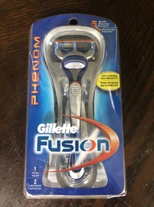 Gillette Fusion Power Phenom 5 Blade Razor w/ Precision Trimmer Vtg 2007 - Picture 1 of 6