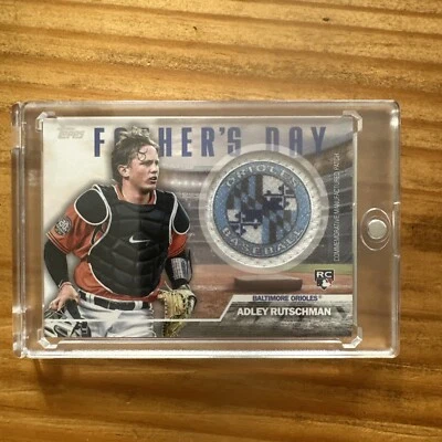 ADLEY RUTSCHMAN 2023 Topps Series 2 ⚾️ RC Father’s Day Patch Orioles # FD-AR 🔥 - Image 1 of 2