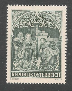 Austria #806 (A285) VF MNH - 1967 2s Nativity from 15th Century Altar - Picture 1 of 1