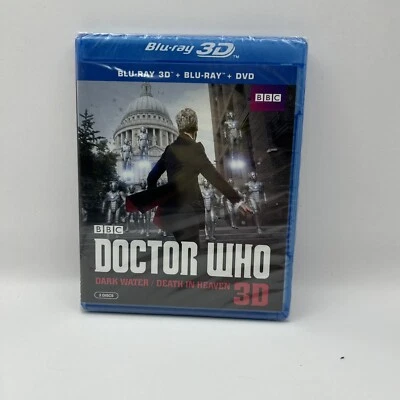 Doctor Who Dark Water Death In Heaven 3D 2 Disc Blu-Ray DVD New Sealed! - Image 1 of 2