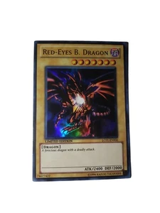 YU-GI-OH! TCG RED EYES BLACK DRAGON LC01-EN006 LIMITED EDITION ULTRA RARE NM - Picture 1 of 3