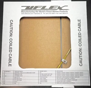 Uflex Mercury MerCruiser Control Cable C5X18 - Foto 1 di 4