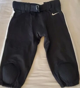 Collant da calcio Nike uomo squadra campo aperto nero/bianco con pastiglie - Foto 1 di 7