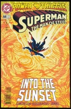 Superman, The Man of Steel, Comic Book, #64, January 1997