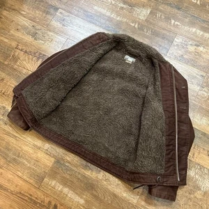 Buzz Rickson's Demotex N-1 Deck Jacket USN Vintage Alpaca Lined Brown Size 36 - Picture 1 of 7