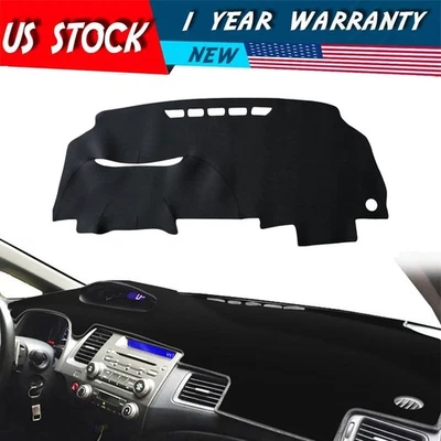Leather Dashmat Dash Cover Dashboard Mat Car Pad For Honda Civic Acura CSX - Image 1 of 4