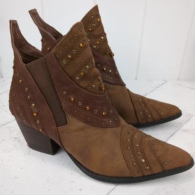 Coconuts by Matisse Botas Tachonadas Western Botines 6.5 Foto 1 de 4