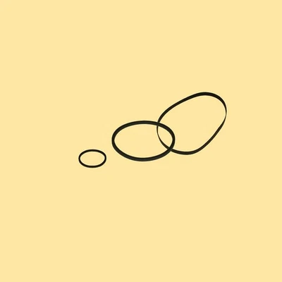 BLACKREEL Kit Cinghie per Cassette Deck Denon DRS-810