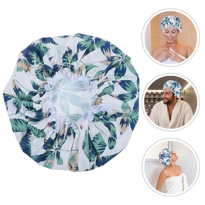  Wiederverwendbare Duschhaube, dekorative Duschhaube, Damen-Duschhaube, - Bild 1 von 4