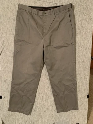 Calça social masculina Haggar algodão sem ferro tamanho 40x30 - Imagem 1 de 3