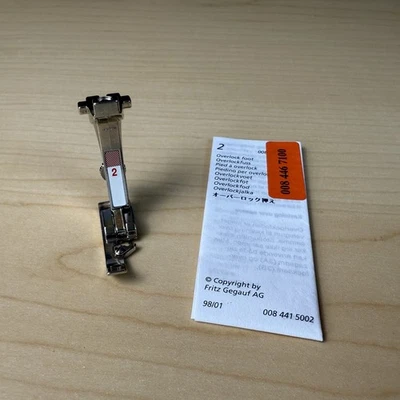 Genuine Bernina Overlock Foot #2 - New Style - Image 1 of 4
