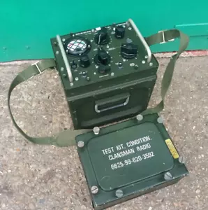 Ex MOD /|\ British Military NATO Clansman Radio Equipment Condition Test Set Kit - Foto 1 di 7