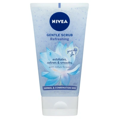 Nivea Refreshing Gentle Scrub 150mL Unclog Pores Revitalise Skin - Image 1 of 3