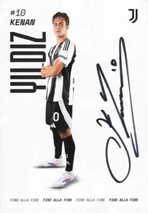KENAN YILDIZ HAND SIGN SIGNED AUTOGRAPH CARD JUVENTUS TURIN WITH PROOF 6370 H UH - Bild 1 von 3