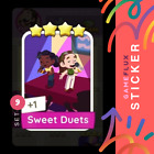 Monopoly Go! - Set 9 Sticker - Sweet Duets - (Read Description)