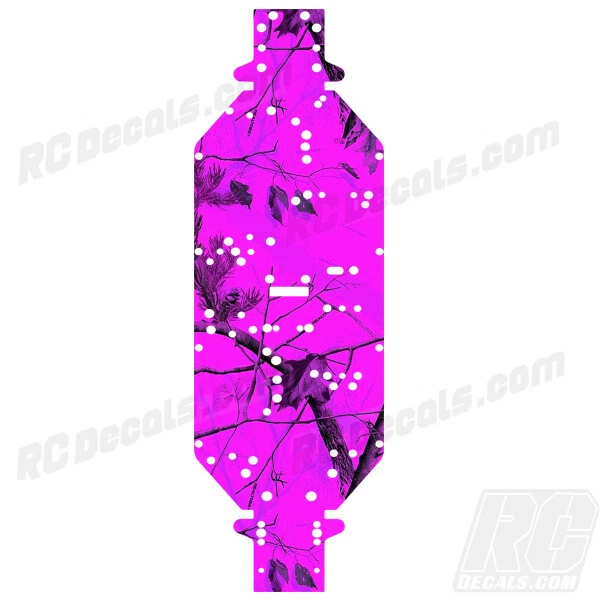 Losi DBXL-E 2.0 Buggy Chassis Protector Graphics Decal Stickers Pink Blaze 1/5 - Image 1 of 1