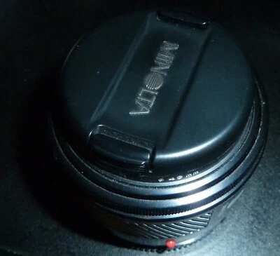 Minolta Maxxum AF 50mm 1:1.7(22) ø49mm Auto Focus Camera Lens W/TIFFEN Polarizer - Image 1 of 4